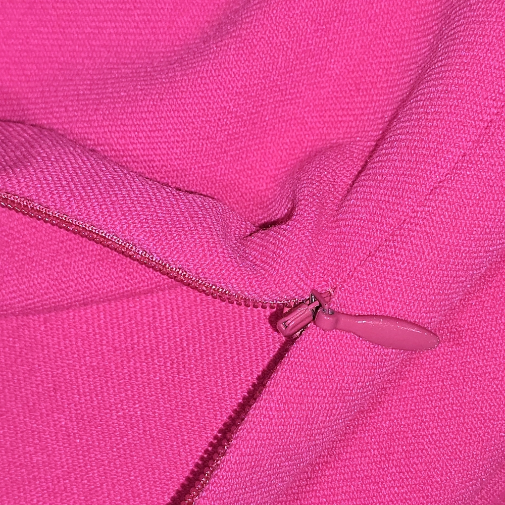 Zara Vibrant Pink Cropped Pants - Picture 9 of 11